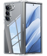 FNTCASE für Samsung Z Fold 6 Handyhülle: Klare, schlanke, vergilbungsfreie, stoßfeste Schutzhülle